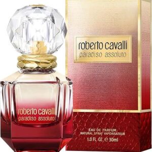 Roberto Cavalli Paradiso Assoluto Eau de Parfum for Women – 1 oz
