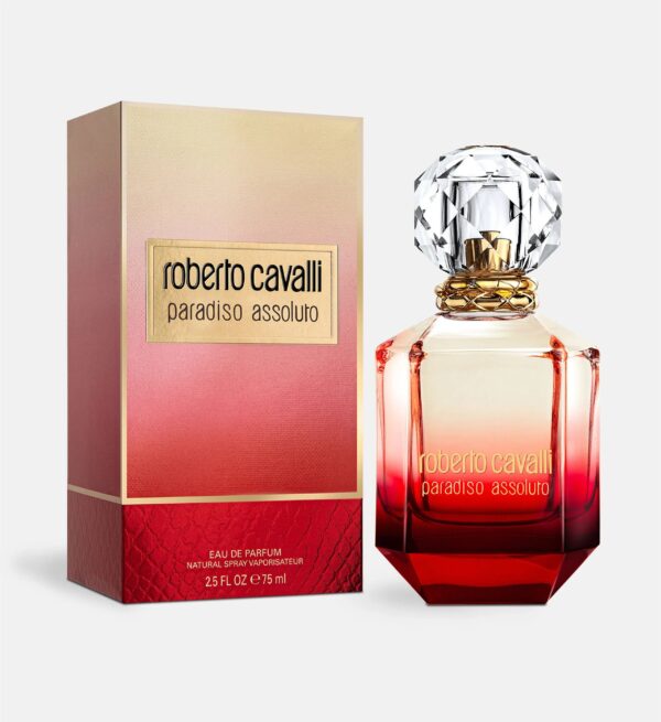 Roberto Cavalli Paradiso Assoluto Eau de Parfum for Women – 2.5 oz
