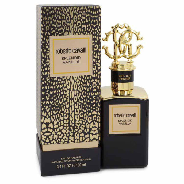 Roberto Cavalli Splendid Vanilla Eau de Parfum for Women – 3.4 oz
