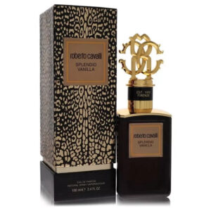 Roberto Cavalli Splendid Vanilla Eau de Parfum for Unisex – 3.4 oz