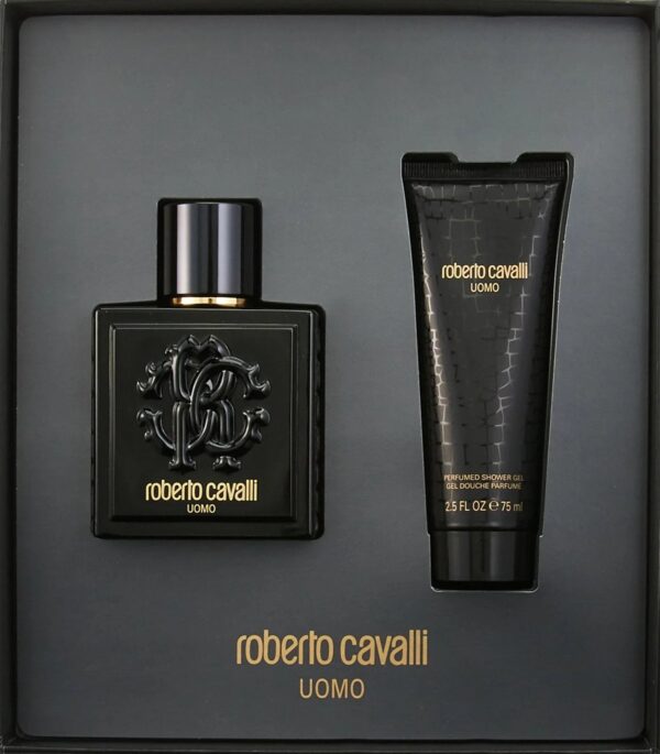 Roberto Cavalli Uomo 2 piece v2 Eau de Toilette for Men – 2 piece gift set - v2