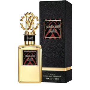Roberto Cavalli Velour Saffron Eau de Parfum for Unisex – 3.4 oz