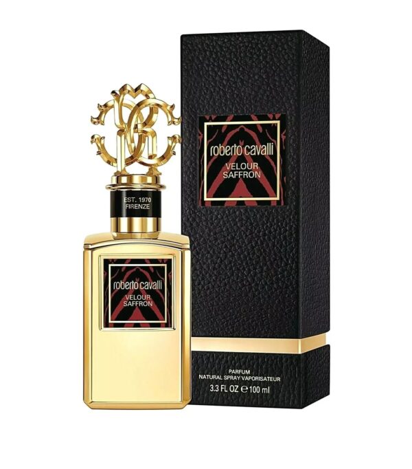 Roberto Cavalli Velour Saffron Eau de Parfum for Men – 3.4 oz