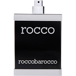Rocco Barocco Black EDT Spray 3.4 oz Tester for Men