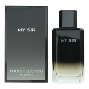 Rocco Barocco Roccobarocco My Sir Eau de Parfum for Men – 3.3 oz