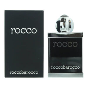 Rocco Barocco Roccobarocco Rocco Black Eau de Toilette for Men – 3.4 oz