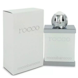 Rocco Barocco Roccobarocco Rocco White Eau de Toilette for Men – 3.4 oz