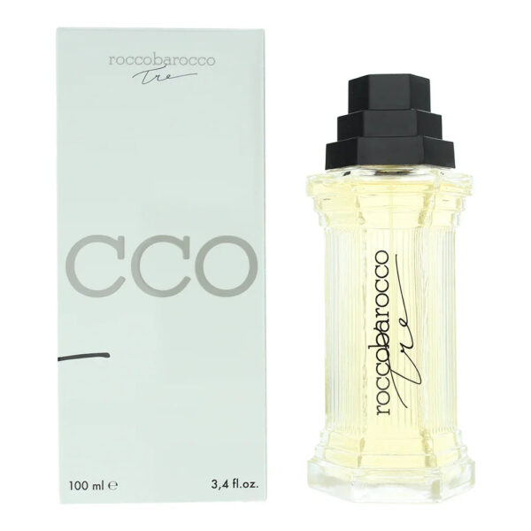 Rocco Barocco Roccobarocco Tre Eau de Parfum for Women – 3.4 oz