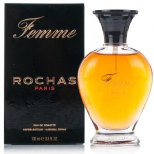 Rochas Femme Eau de Toilette for Women – 3.3 oz