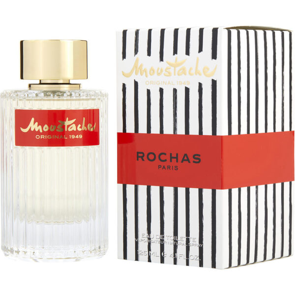 Rochas Moustache Eau de Toilette for Men – 4.2 oz
