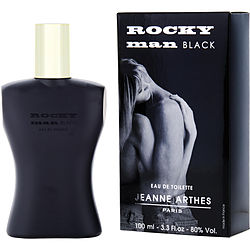 Rocky Man Black by Jeanne Arthes EDT Spray 3.3 oz for Men