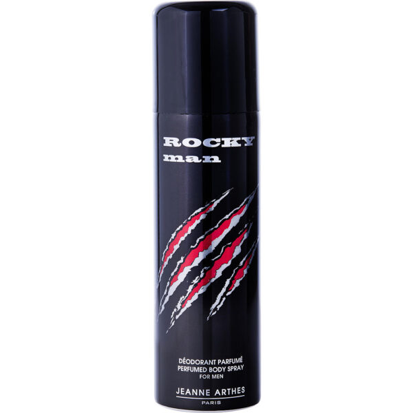 Rocky Man by Jeanne Arthes PERFUMED BODY SPRAY 6.7 OZ