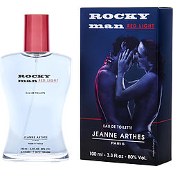 Rocky Man Red Light by Jeanne Arthes EDT SPRAY 3.3 OZ for MEN