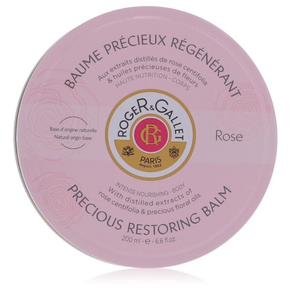 Roger & Gallet Rose Body Balm for Women – 6.8 oz