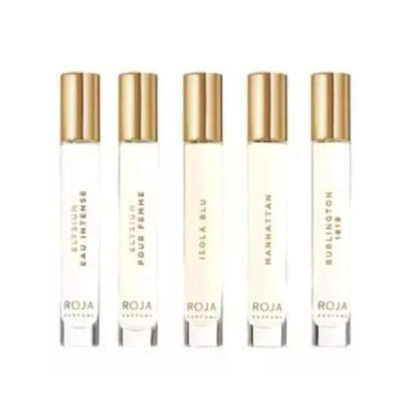 Roja Parfums Globe Trotter Travel Collection Eau de Parfum for Unisex – 5 piece gift set