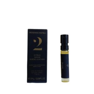Rosendo Mateu No 2 Citrus Wood Suede Leather Eau de Parfum for Unisex – 0.06 oz