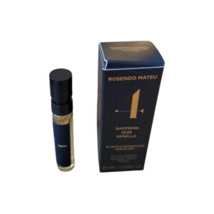 Rosendo Mateu No 4 Saffron Oud Vanilla Eau de Parfum for Unisex – 0.06 oz