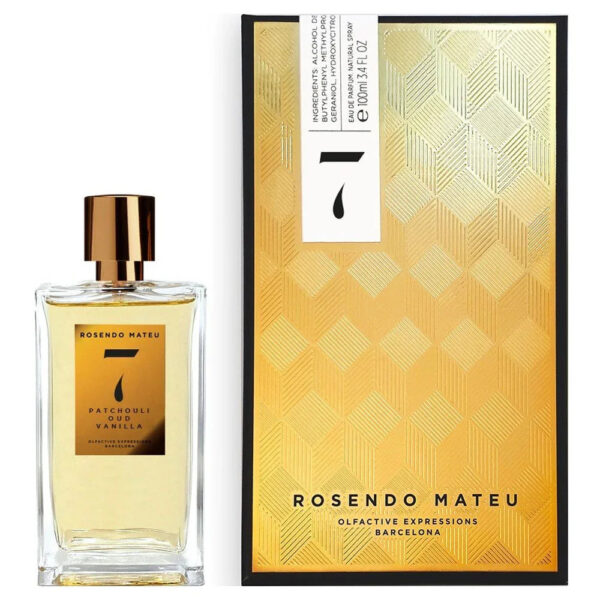 Rosendo Mateu No 7 Patchouli Oud Vanilla Eau de Parfum for Unisex – 3.4 oz