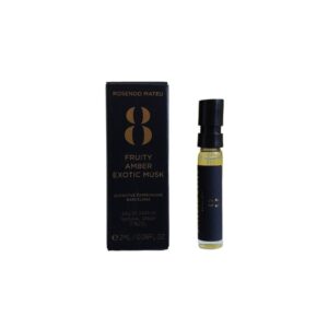 Rosendo Mateu No 8 Fruity Amber Exotic Musk Eau de Parfum for Unisex – 0.06 oz