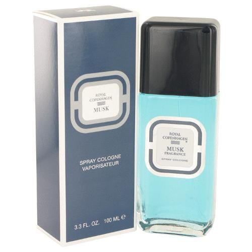 Royal Copenhagen Musk Cologne for Men - 3.3 oz Spray