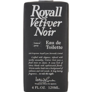 Royall Fragrances Royall Vetiver Noir Eau de Toilette for Men – 4 oz