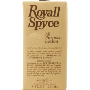 Royall Spyce Aftershave Lotion Cologne - 8 oz for Men