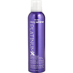 Rusk by Rusk DEEPSHINE PLATINUM X MOUSSE 9 OZ for UNISEX