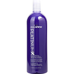 Rusk by Rusk DEEPSHINE PLATINUM X SHAMPOO 33.8 OZ for UNISEX