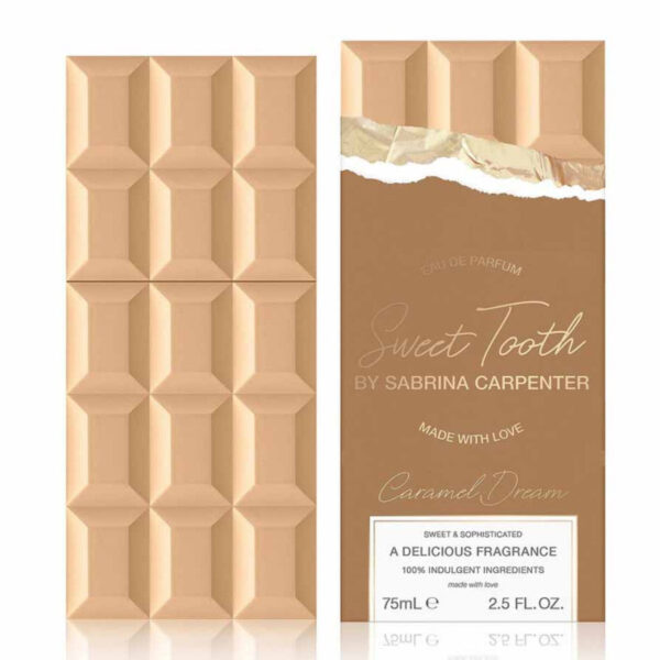 Sabrina Carpenter Sweet Tooth Caramel Dream Eau de Parfum for Women – 2.5 oz