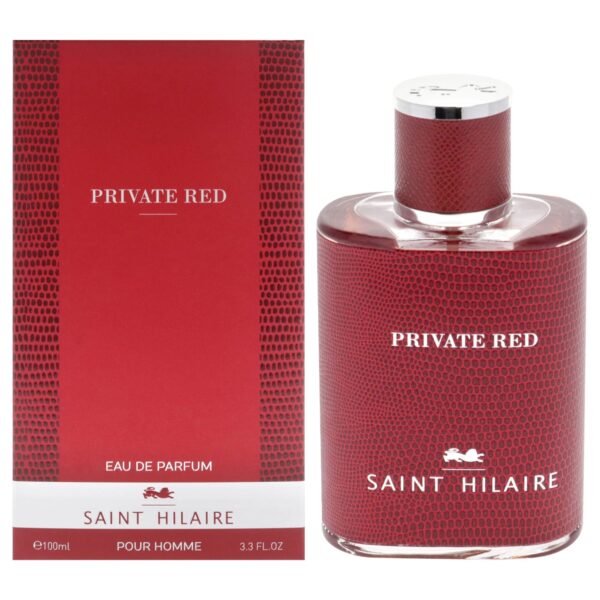 Saint Hilaire Private Red Eau de Parfum for Men – 3.3 oz