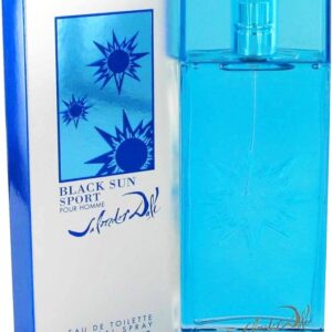 Salvador Dali Black Sun Sport Eau de Toilette for Men – 3.4 oz