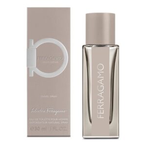 Salvatore Ferragamo Bright Leather Eau de Toilette for Men – 1 oz