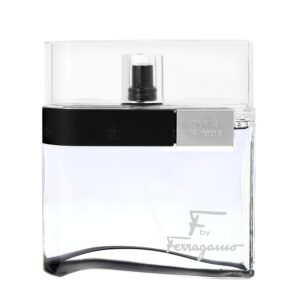 Salvatore Ferragamo F Black Eau de Toilette for Men – 3.4 oz