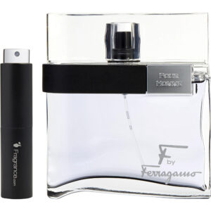 Salvatore Ferragamo F By Ferragamo Black TRAVEL Eau de Toilette for Men – 0.27 oz