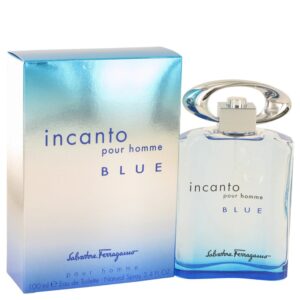 Salvatore Ferragamo Incanto Blue Eau de Toilette for Men – 3.4 oz