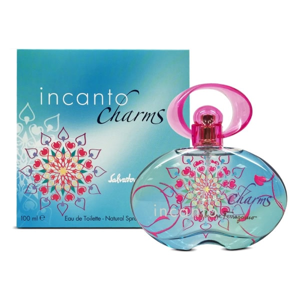 Salvatore Ferragamo Incanto Charm Eau de Toilette for Women – 3.4 oz