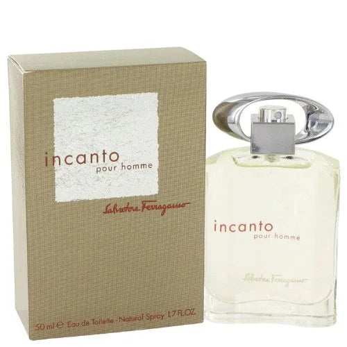 Salvatore Ferragamo Incanto Eau de Toilette for Men – 1.7 oz