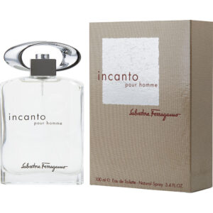 Salvatore Ferragamo Incanto Eau de Toilette for Men – 3.4 oz