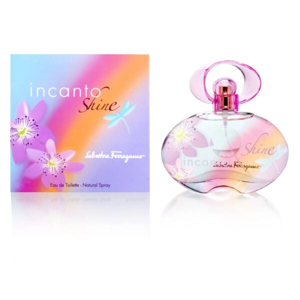 Salvatore Ferragamo Incanto Shine Eau de Toilette for Women – 1.7 oz