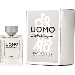 Salvatore Ferragamo Uomo Casual Life EDT 0.17 OZ MINI for MEN