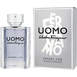Salvatore Ferragamo Uomo Casual Life EDT Spray 3.4 oz