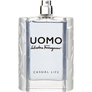 Salvatore Ferragamo Uomo Casual Life * Eau de Toilette for Men – 3.4 oz