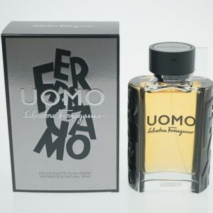 Salvatore Ferragamo Uomo Eau de Toilette for Men – 3.4 oz