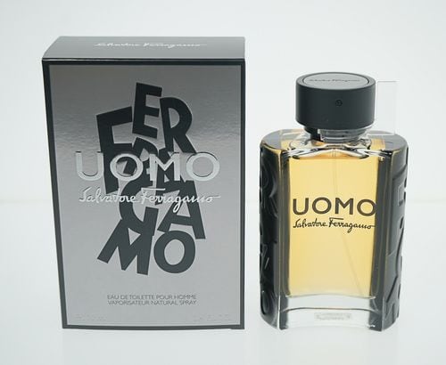 Salvatore Ferragamo Uomo Eau de Toilette for Men – 3.4 oz