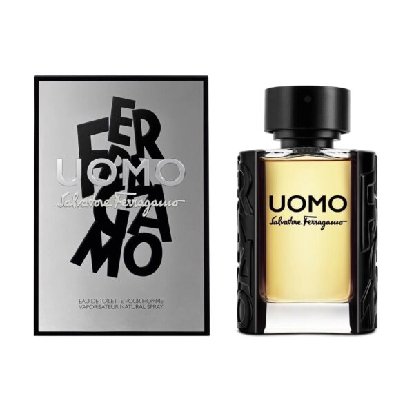 Salvatore Ferragamo Uomo Eau de Toilette for Men – 1.7 oz