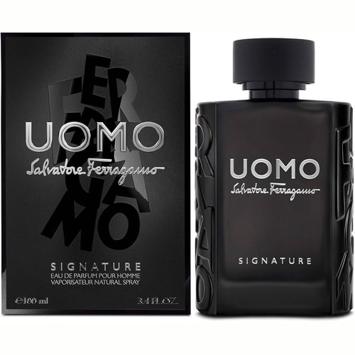 Salvatore Ferragamo Uomo Signature Eau de Parfum for Men – 3.4 oz