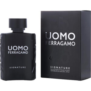 Salvatore Ferragamo Uomo Signature Eau de Parfum for Men – 3.4 oz