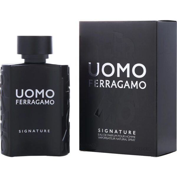 Salvatore Ferragamo Uomo Signature Eau de Parfum for Men – 3.4 oz