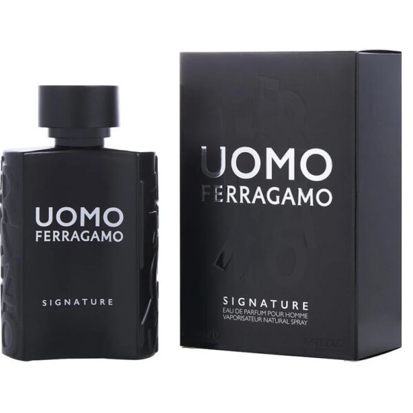 Salvatore Ferragamo Uomo Signature Eau de Parfum for Men – 3.4 oz
