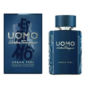 Salvatore Ferragamo Uomo Urban Feel Eau de Toilette for Men – 1.7 oz